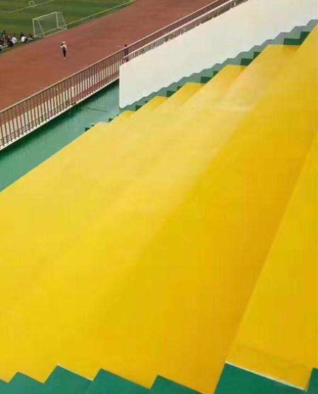 沙雅球场台阶翻新修补改造